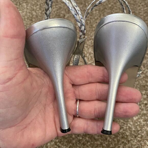 Wild Rose Boho Rhinestone Formal Heels Womens Shoes Size 11 - Picture 6 of 6